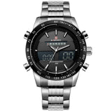 Top Luxury Brand Naviforce Waterproof  Date Clock Male Full Steel Casual Quartz Sport - Men'sWatchesCollections