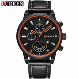 Curren Quartz Watch Men Top Brand Luxury Leather Watches Fashion Casual - Men'sWatchesCollections