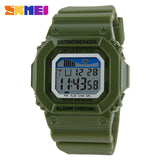 Skmei Army Military Watch Casual Watches Colorful For Mens Womens Shock Resistant - Men'sWatchesCollections