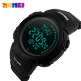 SKMEI Outdoor Sports Compass Watches Hiking Men Watch Digital LED Electronic Watch - Men'sWatchesCollections