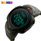 SKMEI Outdoor Sports Compass Watches Hiking Men Watch Digital LED Electronic Watch - Men'sWatchesCollections