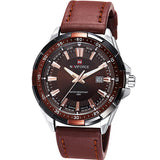 NEW Fashion Casual NAVIFORCE Brand Waterproof Quartz Watch Men Military Leather Sports Watches - Men'sWatchesCollections