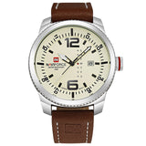 Luxury Brand NAVIFORCE Military Sports Watches Men's Quartz Date Clock Man Casual Leather - Men'sWatchesCollections