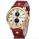 CURREN Luxury Brand Watches Male Fashion Casual Quartz Watch Leather Strap - Men'sWatchesCollections