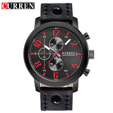 CURREN Luxury Casual Men Watches Analog Military Sports Watch Quartz - Men'sWatchesCollections