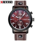 CURREN Luxury Casual Men Watches Analog Military Sports Watch Quartz - Men'sWatchesCollections