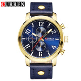 CURREN Luxury Casual Men Watches Analog Military Sports Watch Quartz - Men'sWatchesCollections