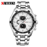 CURREN Watches Men quartz   Analog  Military male Watches Men Sports army Watch Waterproof - Men'sWatchesCollections