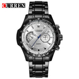 Curren quartz Black  Vogue Business Military Man Men's watches 3ATM waterproof Dropship 8020 Relogio - Men'sWatchesCollections