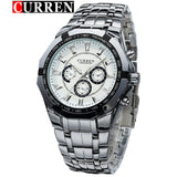 CURREN Watches Hot Design Military Sports Wrist watches Men Digital Quartz Full Steel - Men'sWatchesCollections