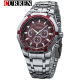CURREN Watches Hot Design Military Sports Wrist watches Men Digital Quartz Full Steel - Men'sWatchesCollections