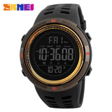 SKMEI Men Sports Watches Countdown Double Time Watch Alarm Chrono Digital 50M Waterproof - Men'sWatchesCollections