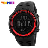 SKMEI Men Sports Watches Countdown Double Time Watch Alarm Chrono Digital 50M Waterproof - Men'sWatchesCollections