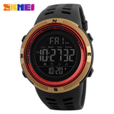 SKMEI Men Sports Watches Countdown Double Time Watch Alarm Chrono Digital 50M Waterproof - Men'sWatchesCollections