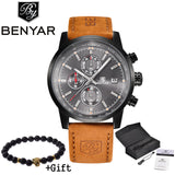 BENYAR Watches Men Luxury Brand Quartz Watch Fashion Chronograph - Men'sWatchesCollections