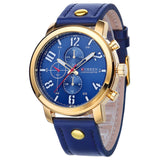 CURREN Top Brand Men Sports Waterproof Quartz Watch Fashion Military Luxury Leather - Men'sWatchesCollections