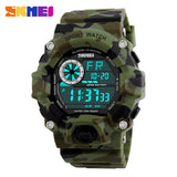 Military Sports Watches Men Alarm 50M Waterproof Watch LED Back Light Shock Digital Wristwatches - Men'sWatchesCollections