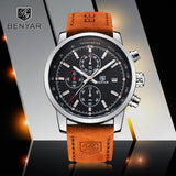BENYAR Fashion Chronograph Sport Mens Watches Military Quartz Watch Clock Relogio Masculino - Men'sWatchesCollections