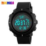 SKMEI Brand 50m Waterproof LED Digital Chrono Calories Alarm Outdoor Military Wristwatches - Men'sWatchesCollections