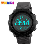 SKMEI Brand 50m Waterproof LED Digital Chrono Calories Alarm Outdoor Military Wristwatches - Men'sWatchesCollections