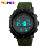 SKMEI Brand 50m Waterproof LED Digital Chrono Calories Alarm Outdoor Military Wristwatches - Men'sWatchesCollections