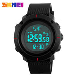 SKMEI Brand 50m Waterproof LED Digital Chrono Calories Alarm Outdoor Military Wristwatches - Men'sWatchesCollections