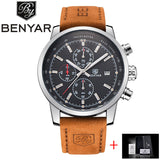 BENYAR AMen Watch Fashion Chronograph Sport Mens Watches Top Brand Luxury - Men'sWatchesCollections
