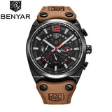 BENYAR Luxury Brand Chronograph Sport Mens Watches Fashion Military Waterproof - Men'sWatchesCollections