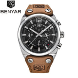 BENYAR Luxury Brand Chronograph Sport Mens Watches Fashion Military Waterproof - Men'sWatchesCollections