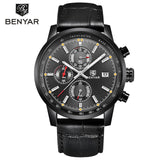BENYAR Fashion Chronograph Sport Mens Watches Top Brand Luxury Waterproof - Men'sWatchesCollections