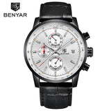 BENYAR Fashion Chronograph Sport Mens Watches Top Brand Luxury Waterproof - Men'sWatchesCollections
