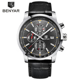 BENYAR Fashion Chronograph Sport Mens Watches Top Brand Luxury Waterproof - Men'sWatchesCollections