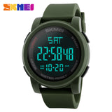 SKMEI Men Watch Sports Watches Double Time Countdown 50M Waterproof LED Digital - Men'sWatchesCollections