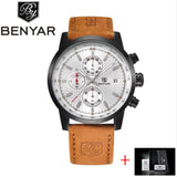 BENYAR top Brand Luxury Fashion Chronograph Sport Men Watches waterproof - Men'sWatchesCollections