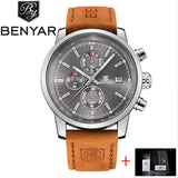 BENYAR top Brand Luxury Fashion Chronograph Sport Men Watches waterproof - Men'sWatchesCollections