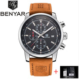 BENYAR top Brand Luxury Fashion Chronograph Sport Men Watches waterproof - Men'sWatchesCollections