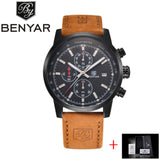 BENYAR top Brand Luxury Fashion Chronograph Sport Men Watches waterproof - Men'sWatchesCollections