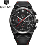 BENYAR Military Fashion Men's Wristwatch Multicolor Chronograph Date Design - Men'sWatchesCollections
