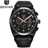 BENYAR Military Fashion Men's Wristwatch Multicolor Chronograph Date Design - Men'sWatchesCollections