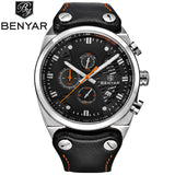 BENYAR Military Fashion Men's Wristwatch Multicolor Chronograph Date Design - Men'sWatchesCollections