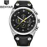 BENYAR Military Fashion Men's Wristwatch Multicolor Chronograph Date Design - Men'sWatchesCollections