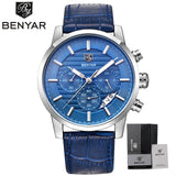 BENYAR Watch Pilot Military Men's Watches Sports Calendar Quartz Watch Waterproof 30M - Men'sWatchesCollections