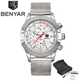 BENYAR Watches Men Top Luxury Quartz-Watches Sport Men's - Men'sWatchesCollections