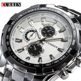 Brand Luxury full stainless steel Watch Men Business Casual Watches Military waterproof - Men'sWatchesCollections