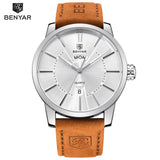 BENYAR Quartz Watch Men Fashion Casual Waterproof Relogio Masculino Montre Homme - Men'sWatchesCollections