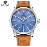 BENYAR Quartz Watch Men Fashion Casual Waterproof Relogio Masculino Montre Homme - Men'sWatchesCollections