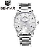 BENYAR Quartz Watch Men Fashion Casual Waterproof Relogio Masculino Montre Homme - Men'sWatchesCollections