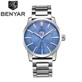 BENYAR Quartz Watch Men Fashion Casual Waterproof Relogio Masculino Montre Homme - Men'sWatchesCollections
