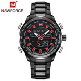 NAVIFORCE Brand Luxury Mens Watches Fashion Casual Sport Wristwatch Waterproof  Clock Army - Men'sWatchesCollections