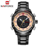 NAVIFORCE Brand Luxury Mens Watches Fashion Casual Sport Wristwatch Waterproof  Clock Army - Men'sWatchesCollections